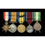 A group of medals,