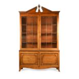 A Regency mahogany bookcase,