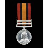 A Queen's South Africa medal,