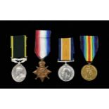 A World War I trio of medals,