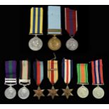 A Group of medals,