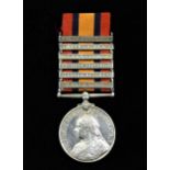 A Queen's South Africa medal,