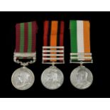 A trio of medals,