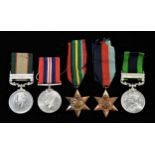 A group of medals,