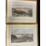 After W. Simpson, four tinted lithograph Crimean War scenes, published 1855 by Colnaghi, including -