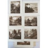 Benjamin Barker, English Landscape Scenery, a series of forty eight aquatint engravings by