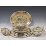 An extensive Masons Regency pattern dinner service