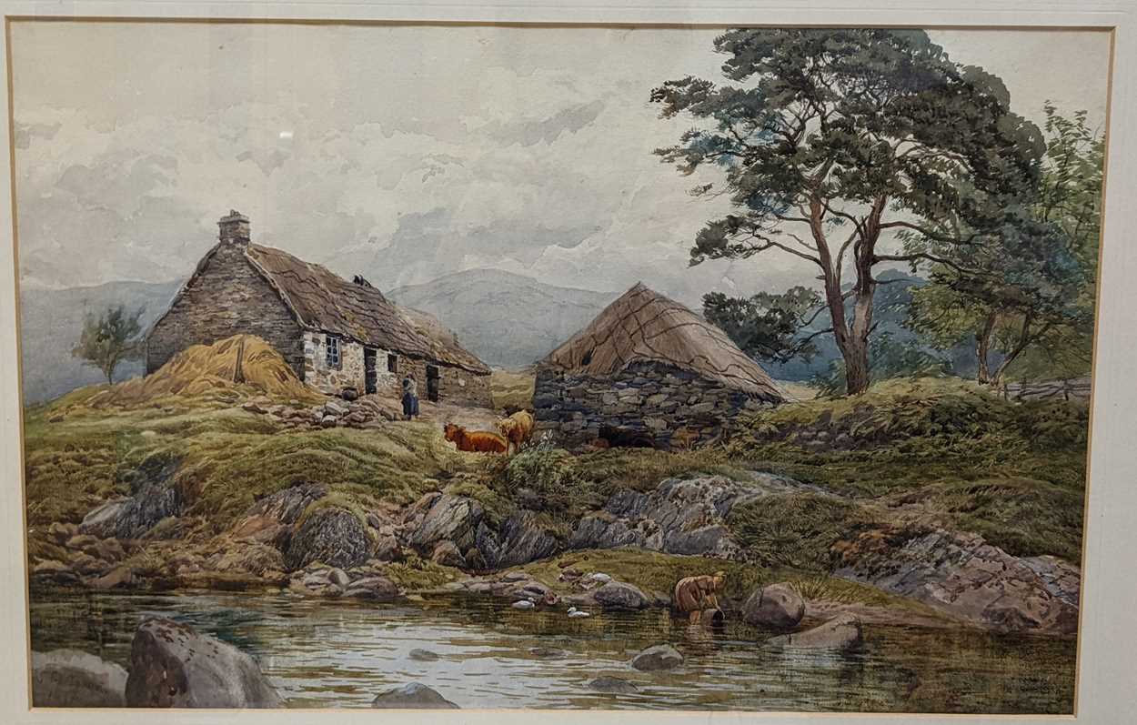Augustus Walford Weedon (British, 1838-1908), a pair of highland landscapes, each signed 'A.W.