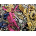 A quantity of miscellaneous costume jewellery and other items