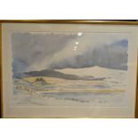 Lindsay Bartholomew, Thaw and Flood, Kingussie, Iverness-shire, signed, titled and dated,