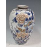 An early 20th century Japanese vase, 24cm highCondition report: Slight wear and rubbing to gilt