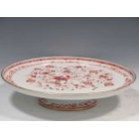 A Wedgwood lazy susan 10cm high and 48cm diameterCondition report: Fading and wear to gilt and