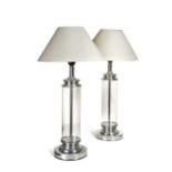 A pair of Andrew Martin table lamps,