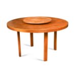 § Alvar Aalto for Finmar, a birch veneered table 91 and six chairs,