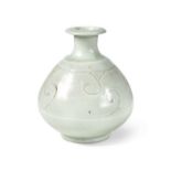 § Bernard Leach CH, CBE (British, 1887-1979), a small St Ives Pottery celadon vase,