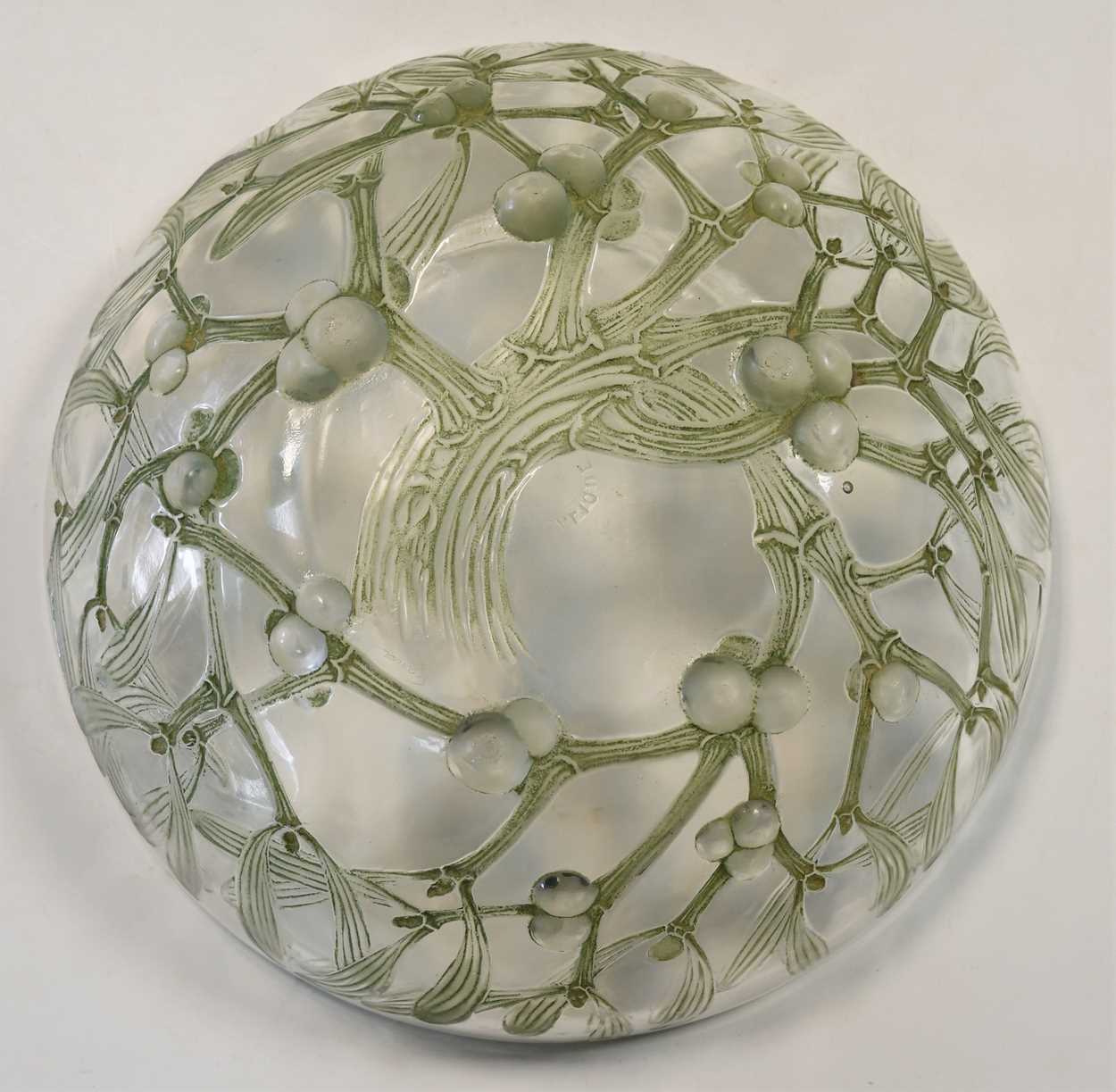 Gui, an R. Lalique green stained bowl, circa 1920s, - Image 6 of 11