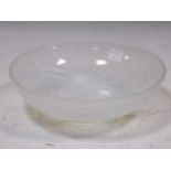 An Etling opalescent glass bowl, 22cm diameter