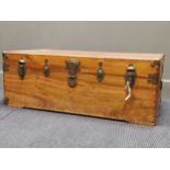 A camphor wood trunk, 36 x 96 x 53cm