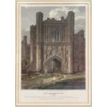 Norfolk scenery and architecture. Collection of mainly 19th century small size prints and