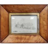 Maple picture frame, 20.5 x 25.5 cm (10 x 15cm inside)