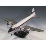 Bravo Delta model Douglas DC4 Delta Airliner, on stand