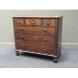 A 19th century North Country chest of drawers, 95 x 106 x 52cm