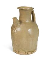 A Chinese Changsha ware ewer, Tang Dynasty (618-906),