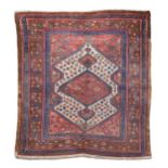 A Persian Seraband rug, early 20th century,