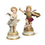 Two Meissen figures, circa 1900,