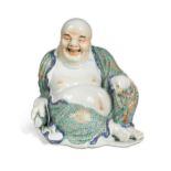 A Chinese porcelain model of Putai, Republic Period circa 1920-1930,