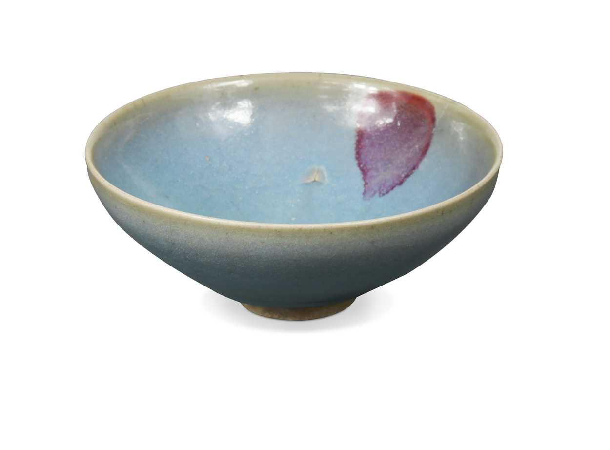 A Chinese Junyao bowl, Song Dynasty,