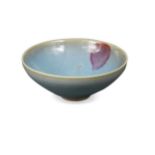 A Chinese Junyao bowl, Song Dynasty,