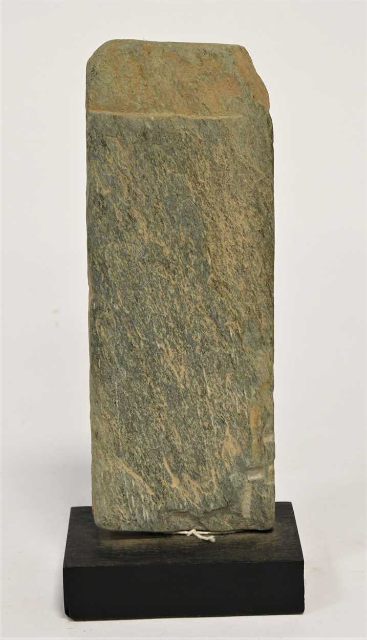 A Gandharan green schist figurative panel, 3rd-5th century, - Image 3 of 6