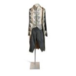 A gentleman's court suit, probably French late 18th century,