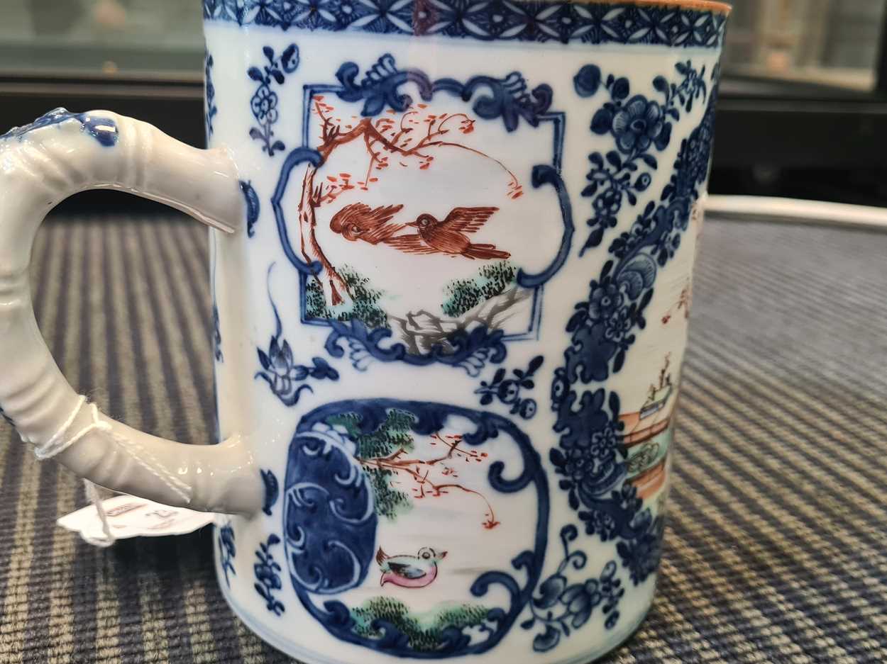 A Chinese Mandarin export porcelain mug, Qing Dynasty, circa 1780, - Image 14 of 16