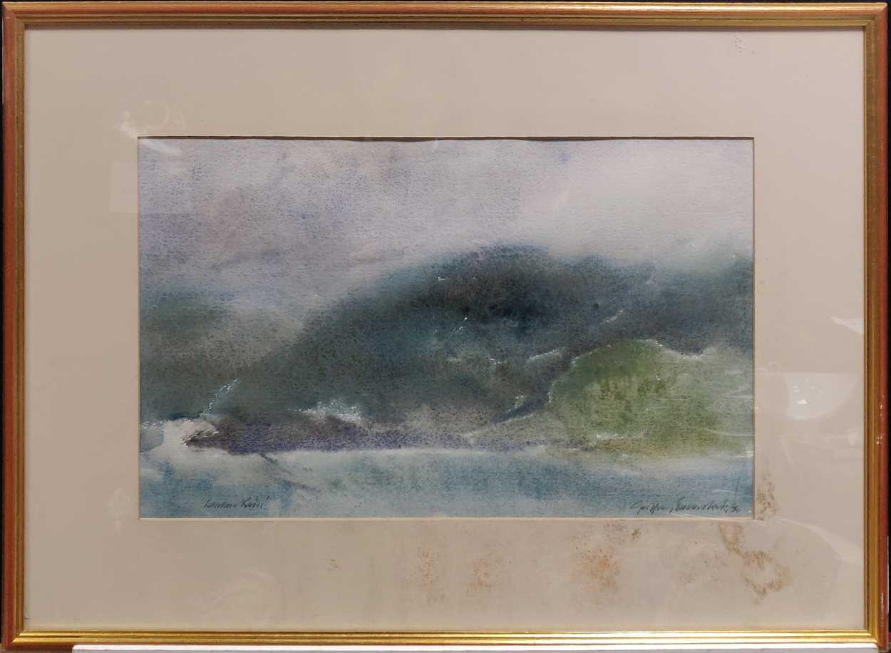 Geoffrey Baverstock (b1948)Lantau Rain; Hong Kong Harbour Eastern Approach; Sea and Island (probably - Bild 2 aus 11
