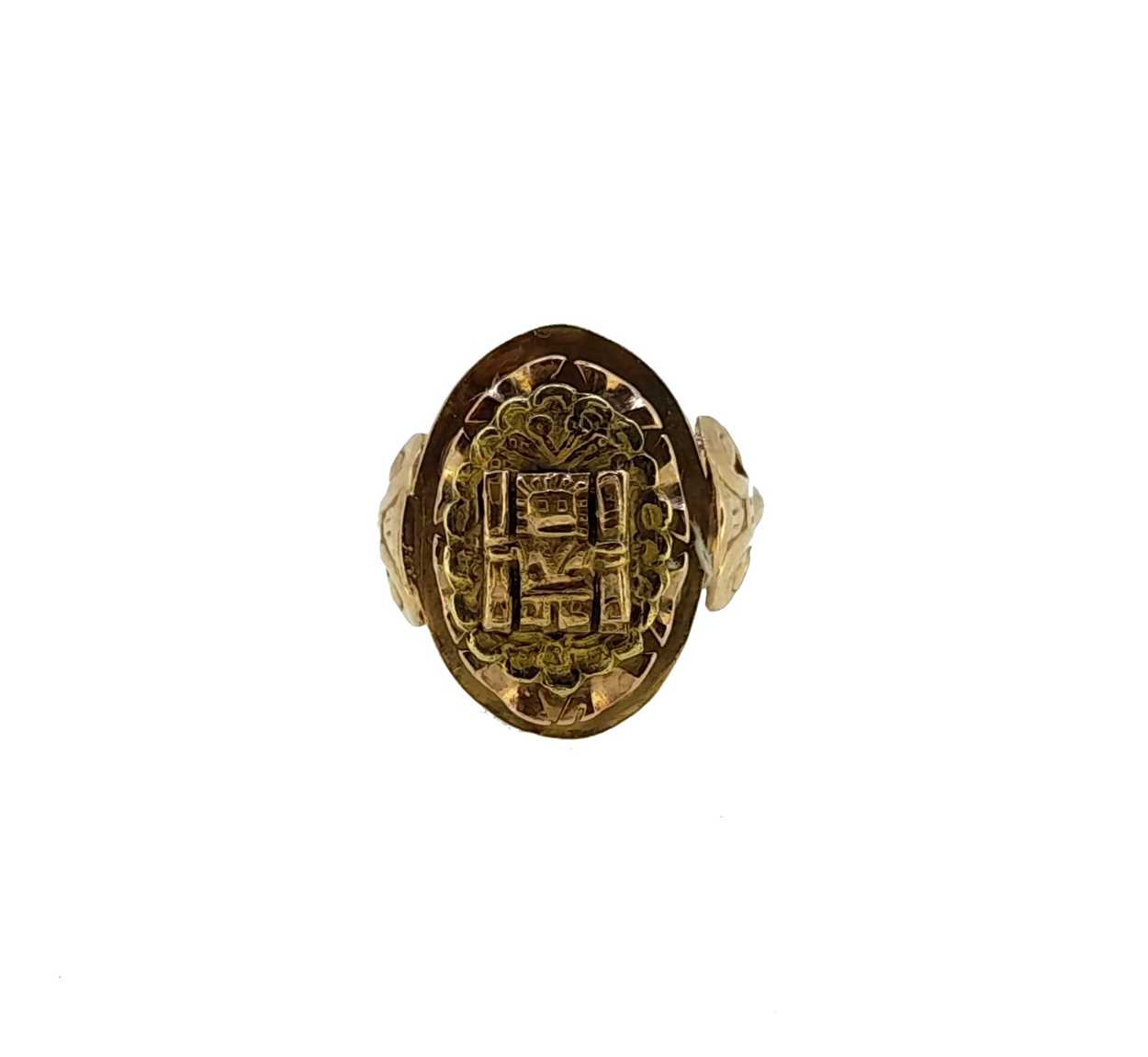 A ring and ear pendant suite, - Bild 2 aus 5