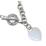Tiffany & Co. - A Sterling silver necklace,