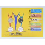 Royal Mint 2002 Manchester Commonwealth Games £2 four coin set in original envelope