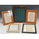 A group of modern photo frames, to include Jonelle, a pair of frames by Addison Ross of London and a