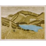 John Brunsdon, Llanberis, A/P 3/15, signed (lower right), etching with aquatint, 50 x 64cm