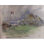 Sir Hugh CassonApproaching Rainstorm, Trescosigned and titledink and watercolour12 x 16cm With Royal