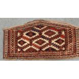 Two finely woven Tekke/Yomut chuvals and a torba, late 19th/ early 20th century, 82 x 45cm, 30 x