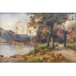George Gray (Scottish 1880-1943)Loch Lomond signed 'Geo Gray (lower left)oil on canvas 39 x 59cm