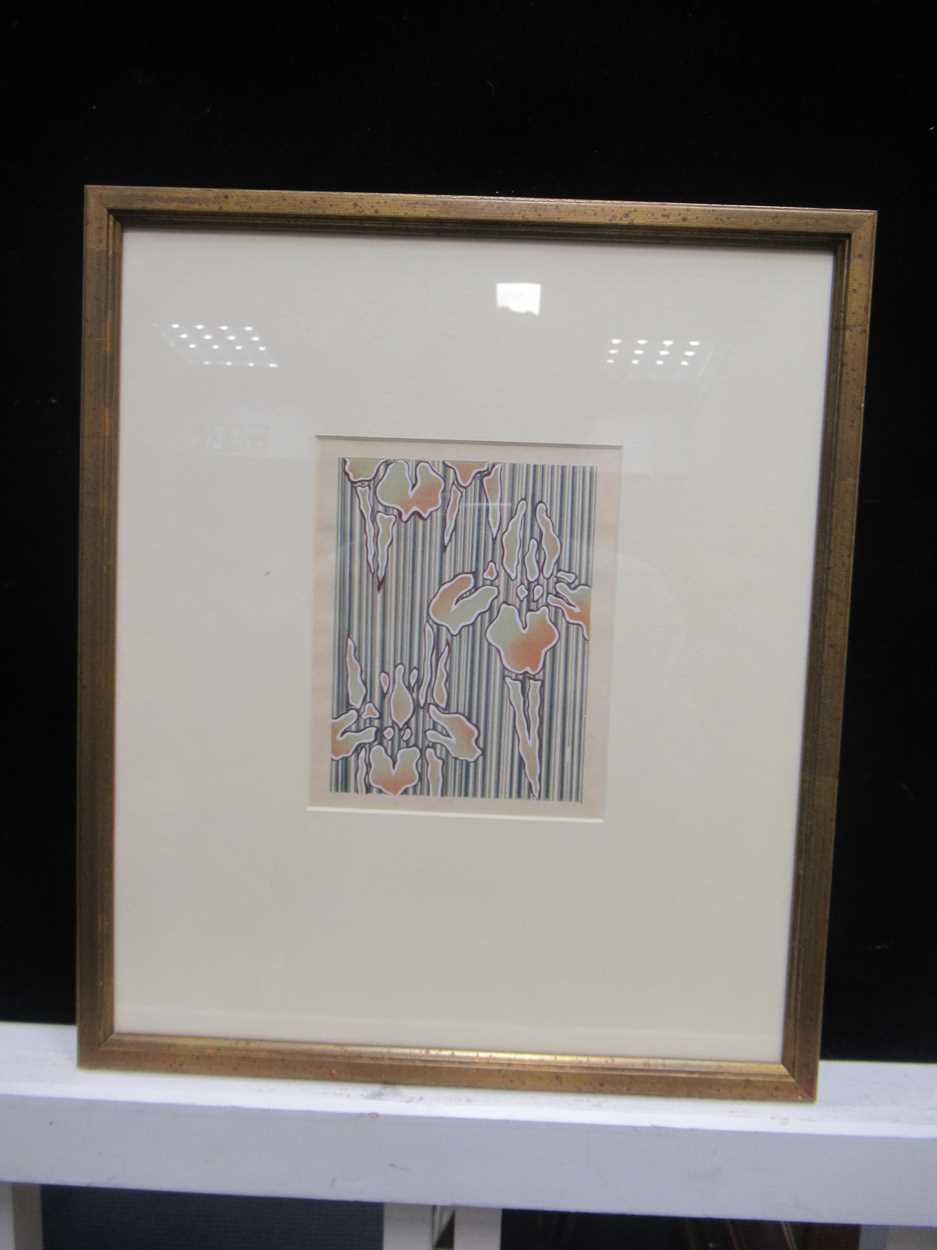 An early 20th century Japanese woodblock print, 17 x 13.5cm