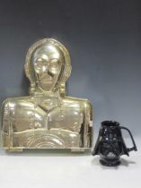Rumph of California - Originals 1977 Star Wars Darth Vader ceramic mug, together with a Kenner