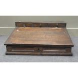 An 18th/19th century counter top lap desk
