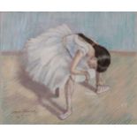 Philp Meninsky (1919-2007)A collection of nine studies of ballerinaspastel on paperall signed