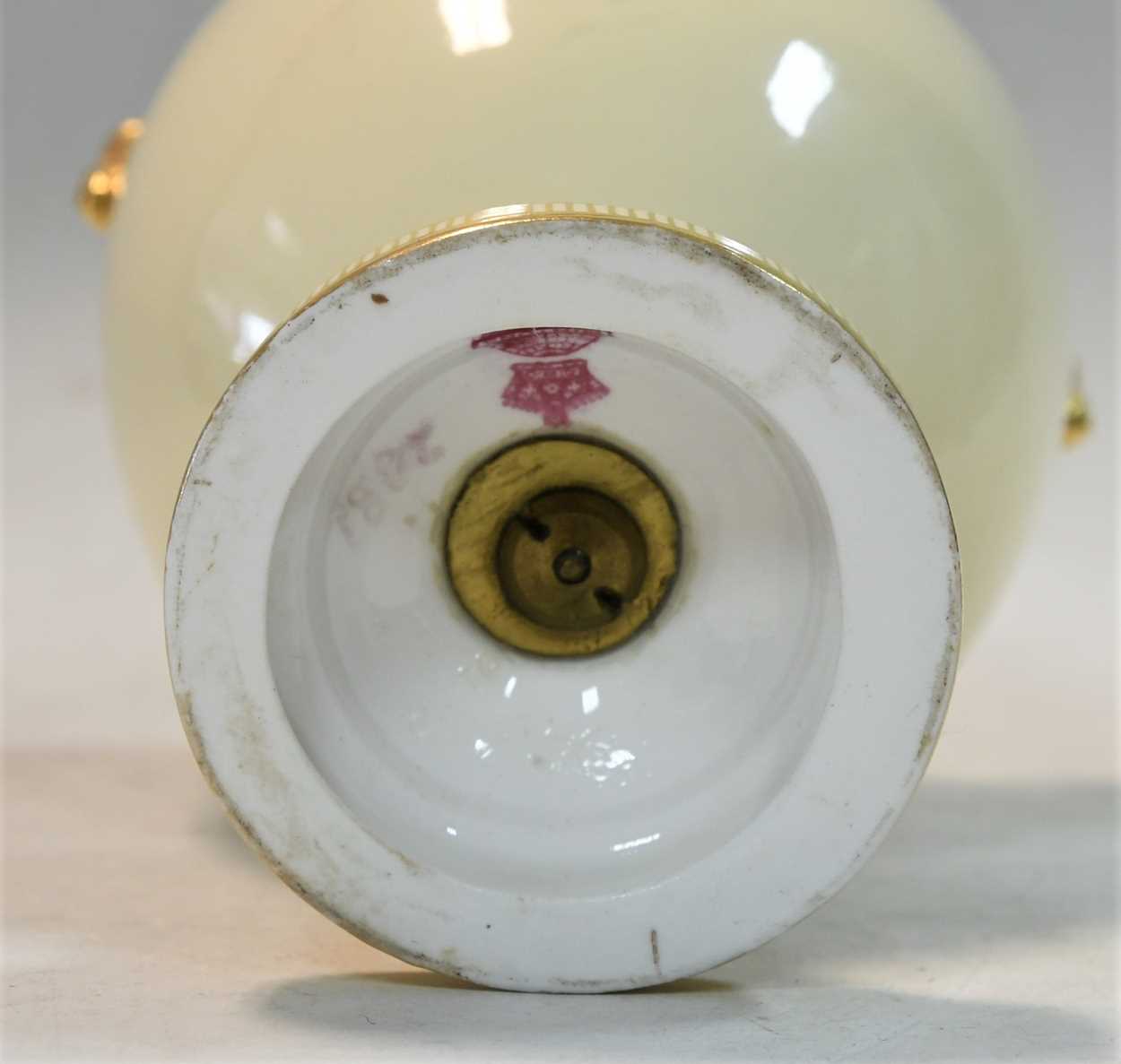 A Minton porcelain ovoid pot pourri circa 1880, 22cm high - Image 14 of 16