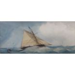 A collection of eleven prints and drawings of marine subjects, three with Parker Gallery labels to